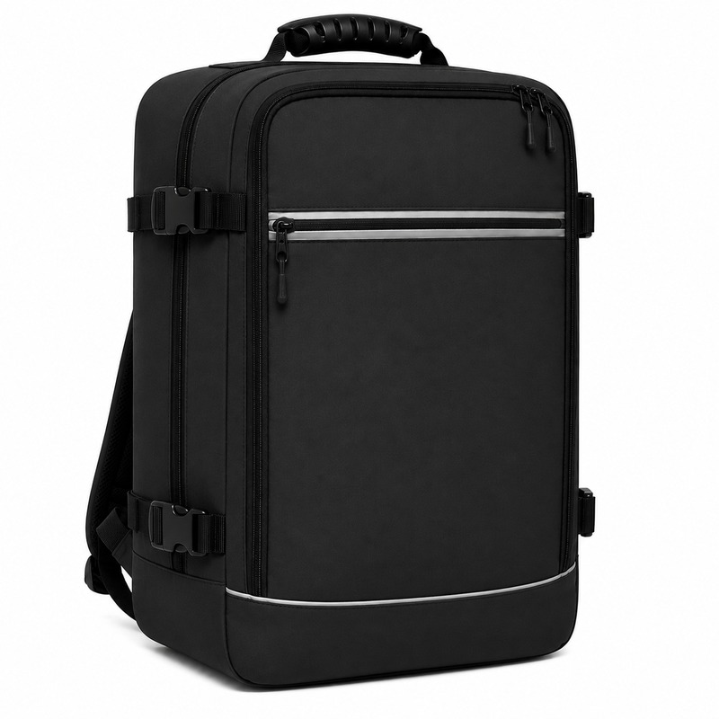 (image for) BP-E-T-120 Black Lightweight Underseat Hand Luggage Bag (New)